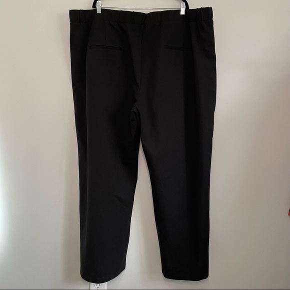 Universal Standard Sloan Wide Leg Ponte Pull On Pants In Black Size 2XL 30-32 - Picture 6 of 9